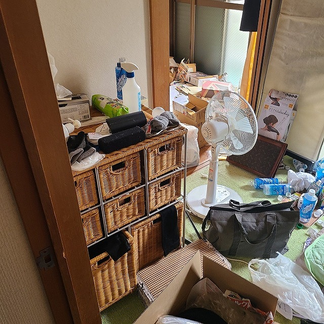 京都市　集合住宅遺品整理