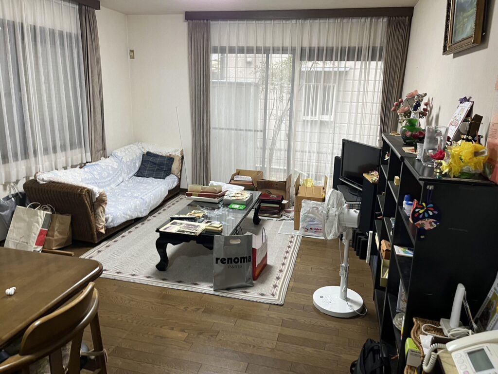 京都市　２日間かけて一軒家の遺品整理